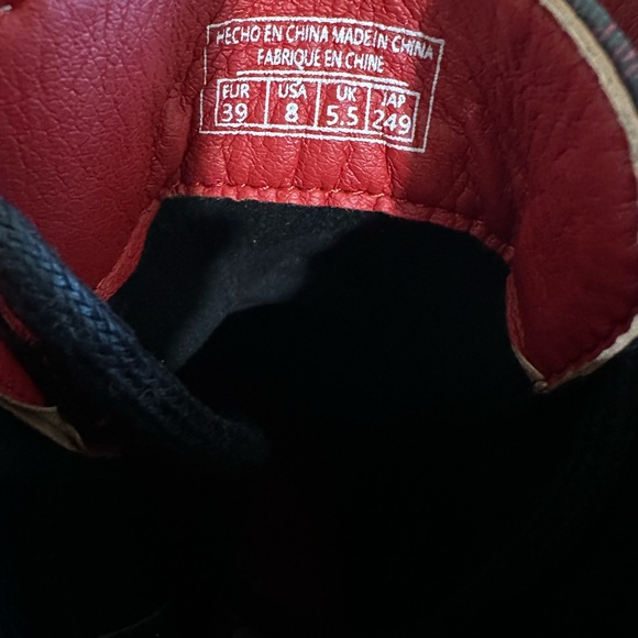 Cool Way Plaid Platform Combat Boots Size 8 - Picture 11 of 13